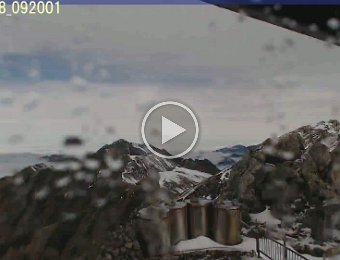 真砂雪庇　動画