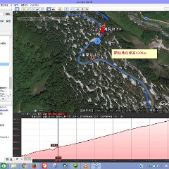 04滝見台上(下り)1306m