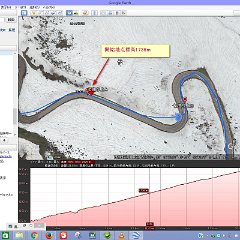 09七曲り(下り)1736m